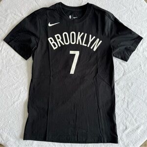 Nike Icon Edition Men's Black Brooklyn Nets Durant T-Shirt Size Small